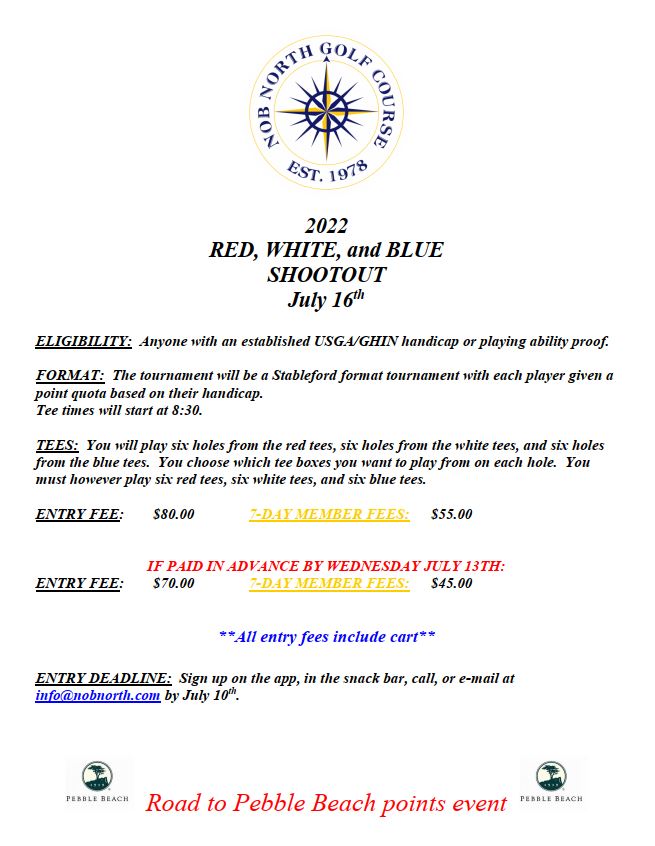 2022 Red White and Blue Shootout