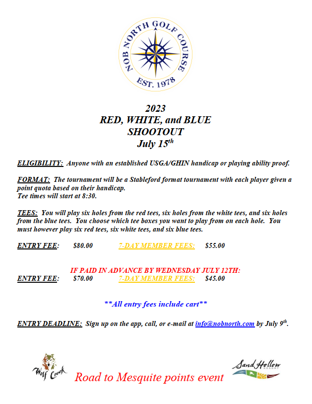 2021 Red White and Blue Shootout